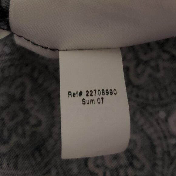 Eddie Bauer Patterned Midi Flare Dress w/Pockets - Picture 8 of 8